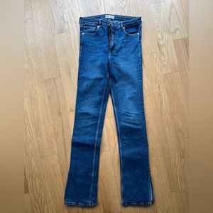 Zara blue flare jeans, size 6